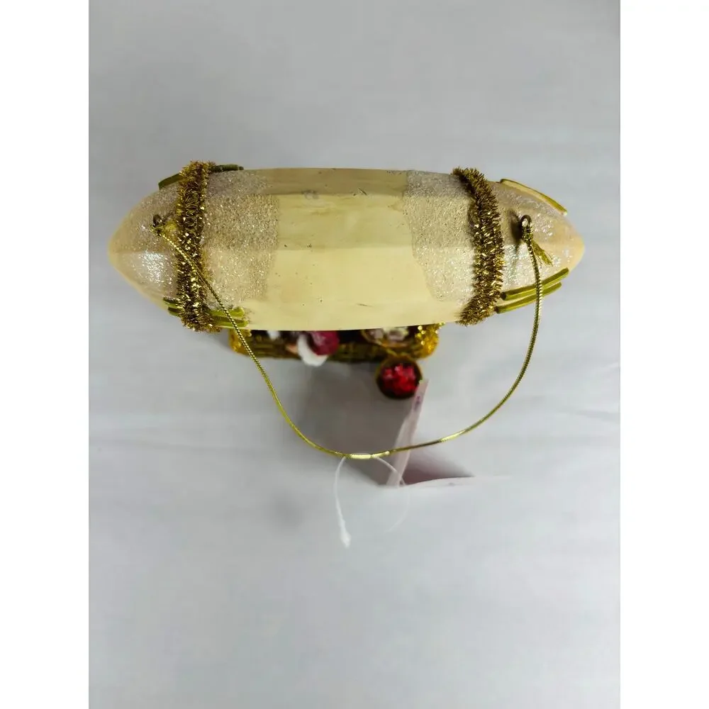 John Grossman Collection Santa Zeppelin Airship Ornament Kurt S. Adler w/Tag